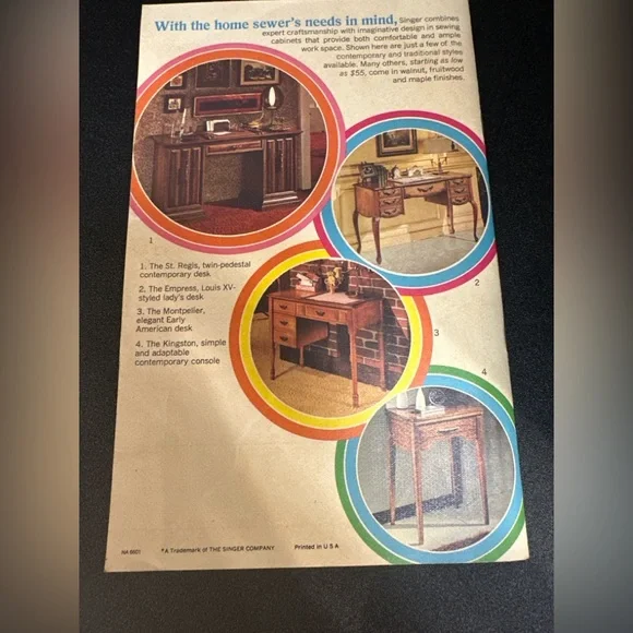 1971 Singer Fashion Catalog + Dayton’s The Creative Woman Vintage Sewing Lot - Picture 5 of 5